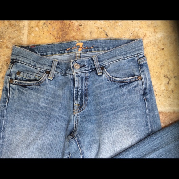 7 For All Mankind Bootcut Jeans - Size 25 - Picture 3 of 14